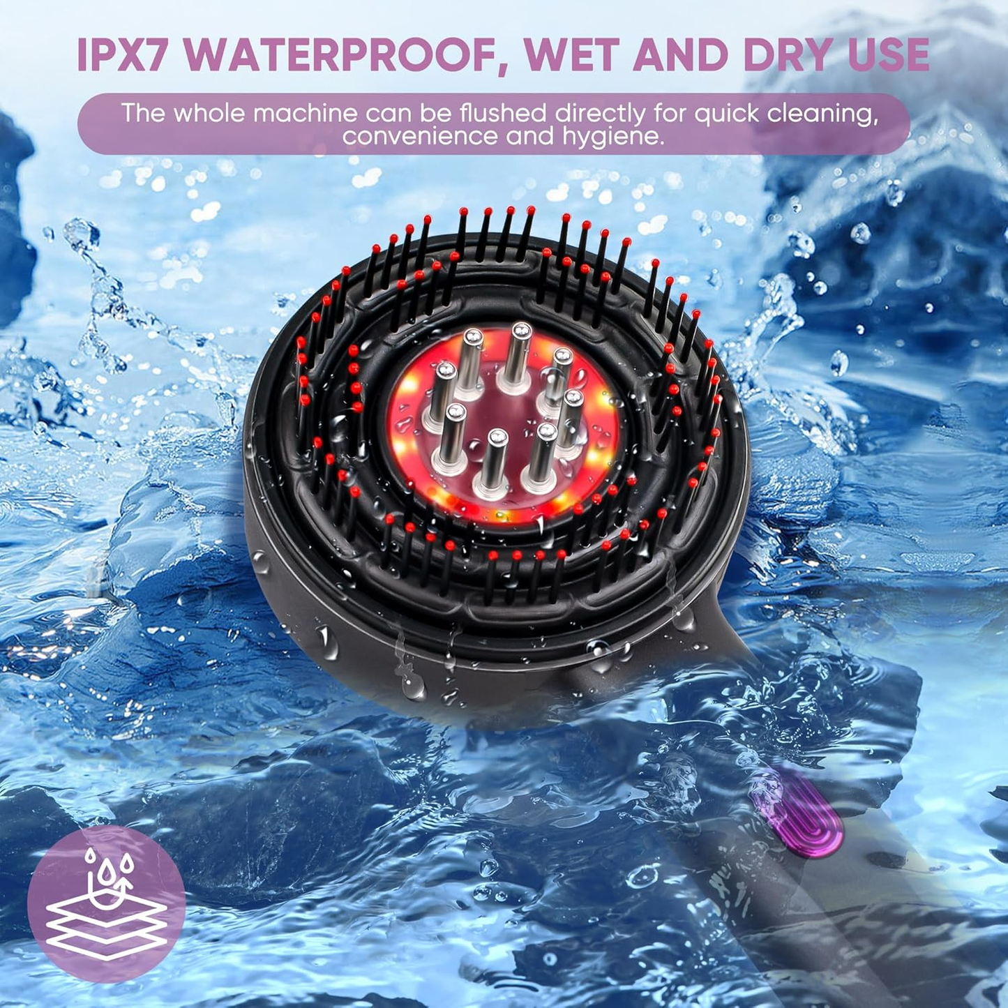 ScalpBloom Pro — 3-in-1 Scalp Massager & Oil Applicator